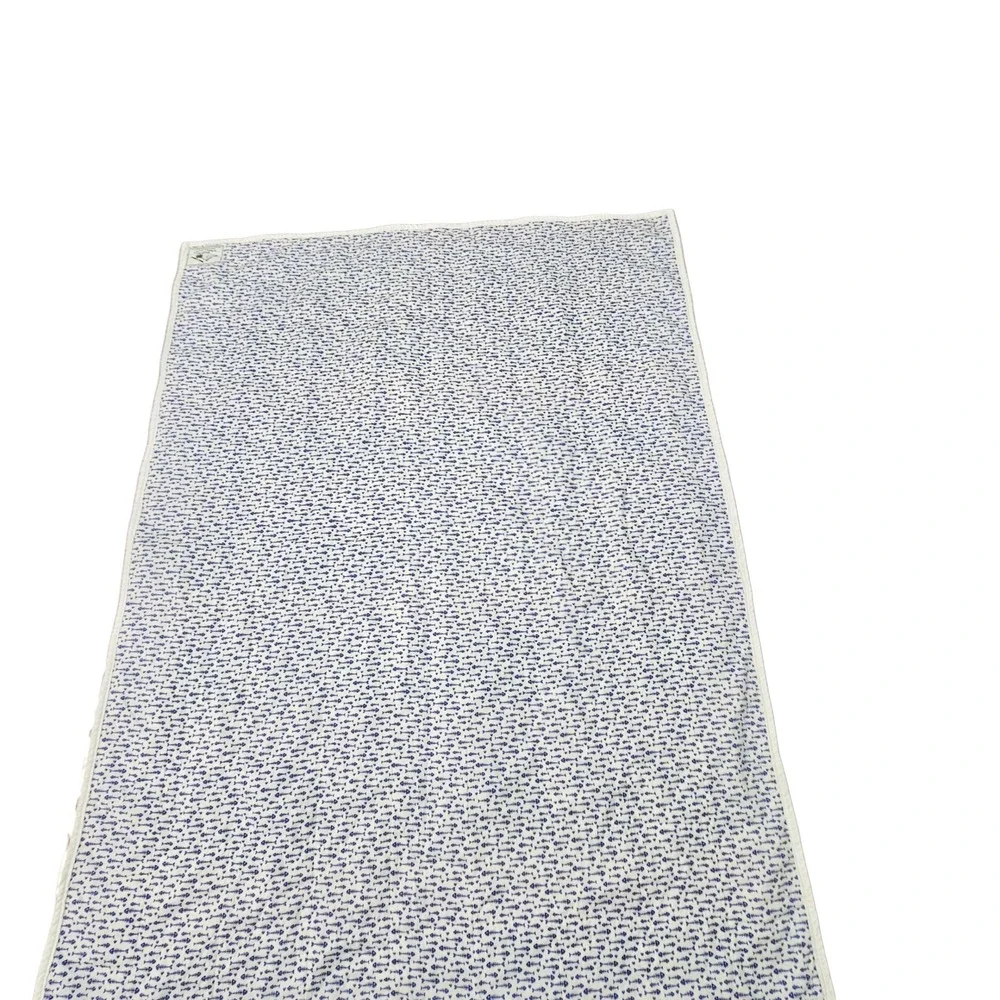 Handmade Cat Lover Quilt Patchwork White Blue Brown‎ Kitten Adult Throw Blanket